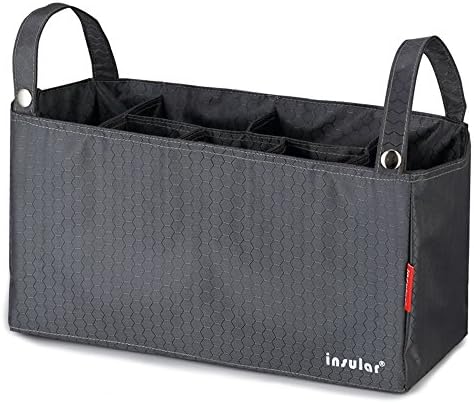 Multifunctional Baby Diaper Bags Organizer changing Bags for Strollers gray