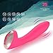 Louviva Vibrating G-spot Vibrator - Rechargeable Vagina and Clitoris Stimulation Dildo Massager - 25 Speeds Powerful Vibration Motors - Best Adult Sex Toys for Women. by Louviva