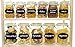 PENGUIN ART SUPPLIES Chalk Board Labels Stickers with Reverseable Tip White Liquid Marker- Pack of 40