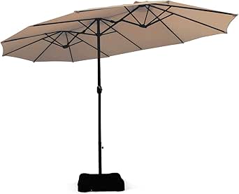 Amazon.com: Tangkula 15 Ft Patio Double Sided Umbrella ... Amazon.com: Tangkula 15 Ft Patio Double Sided Umbrella ... on {keyword}