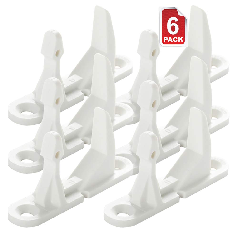 Photo 1 of (6 Pack) Rayhoor 131763310 Washer Door Striker Replacement for Frigidaire Kenmore Washing Machine, Replaces AP3580441 1032664 131763300