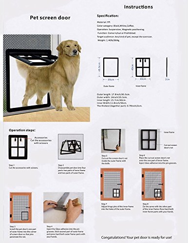 automatic sliding dog door