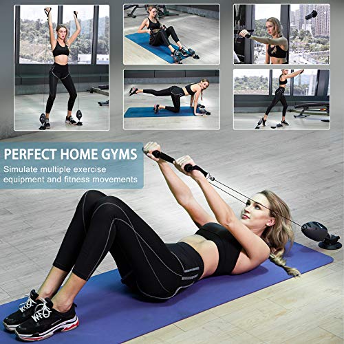 Youlisn-Resistance-Bands-Fitness-Equipment-Nylon-Pull-Rope-System-with-Foam-Handle-3-Adjustable-Pulling-Tension-Full-Body-Workout-Exercise-Bands-for-Resistance-Training-Yoga-Pilates-Home-Gym2PCS