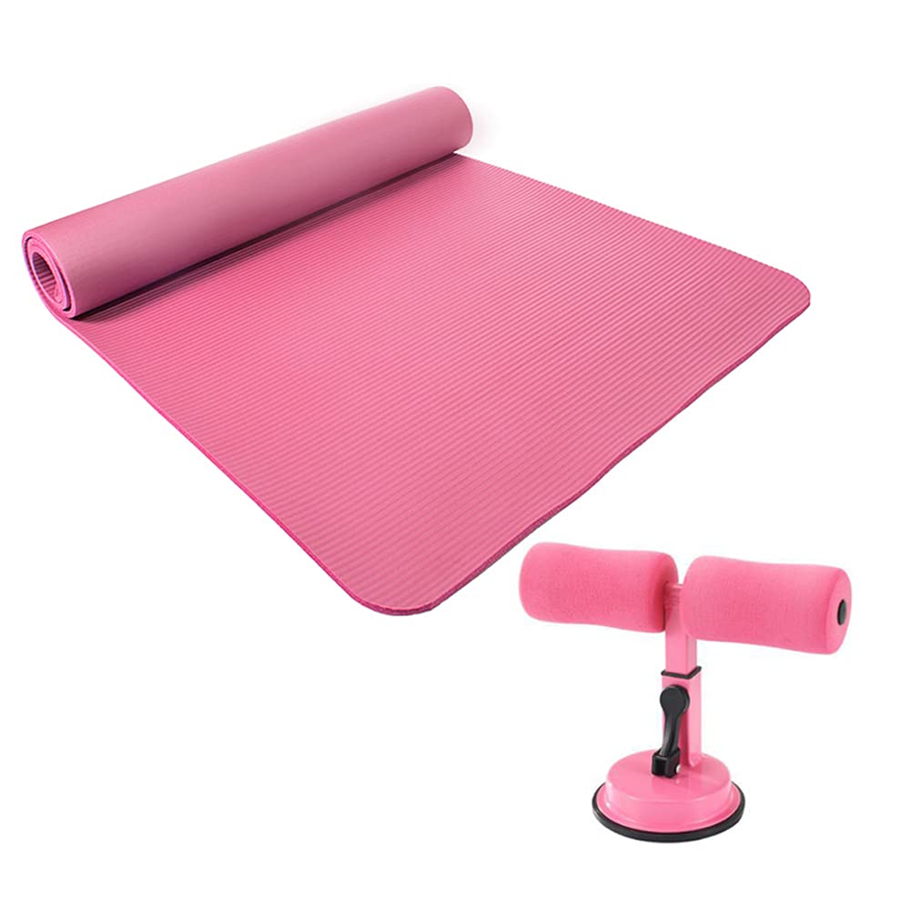 EcoFriendly and Tasteless Yoga Practice Mat with Situp Assistant Device Fitness Equipment