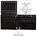 RFID Blocking Leather Wallets For Men , Black or Brown