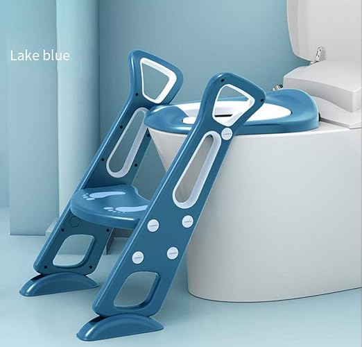 GOCART WITH G LOGO Adjustable Toilet Training Seat with Sturdy Non-Slip Wide Step and Soft