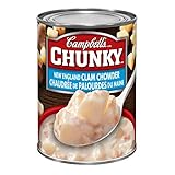 Campbell's Chunky New England Clam Chowder Soup, 540ml (Imported from Canada)