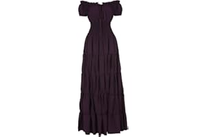 Zhitunemi Renaissance Costume Women Medieval Chemise Dress Peasant Tops Irish Under Dress