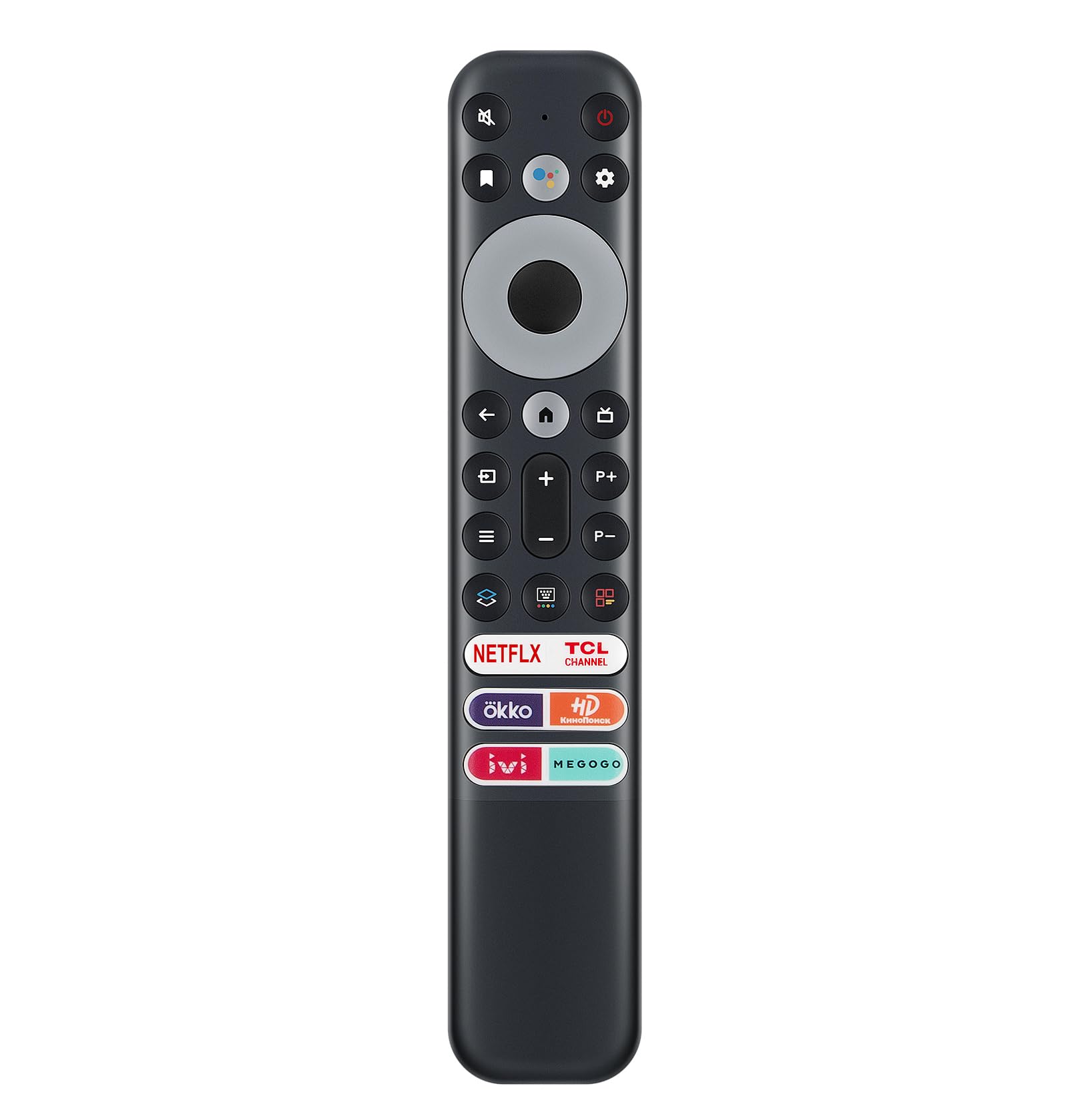 AULCMEET RC902V-FMR5 Voice Replacement Remote Control Compatible with TCL 4K OLED Smart TV 50S434 55S434 65S434 50S446 50S546 70S430 75S434 43S446 55S446 55R646