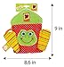 Baby Activity Book - Soft Books - Baby Cloth Books - Infant Books for Girls and Boys - Cloth Baby Toys - Crinkle Books for Babies