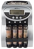 Royal Sovereign 2 Row Electric Coin Counter With Patented Anti-Jam Technology and Digital Counting Display (FS-2D)