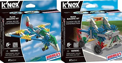 K'NEX Plane Building Set & Truck Land & Air 2-Pack construction kits