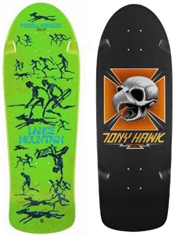 2 Powell Peralta Lance Mountain Tony Hawk Re-issue Old School Skateboard Deck Lot