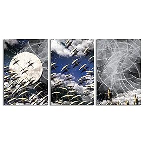 NWT Canvas Wall Art Abstract Beautiful Sky Fantasy...