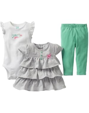 Baby Girls' 3 Piece Leggings Set (Baby)