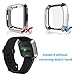 [New Version] Case for Fitbit Versa,Soft TPU Protective Full Cover Shell Bumper Case Protector for Fitbit Versa Smartwatch - 5 Packs