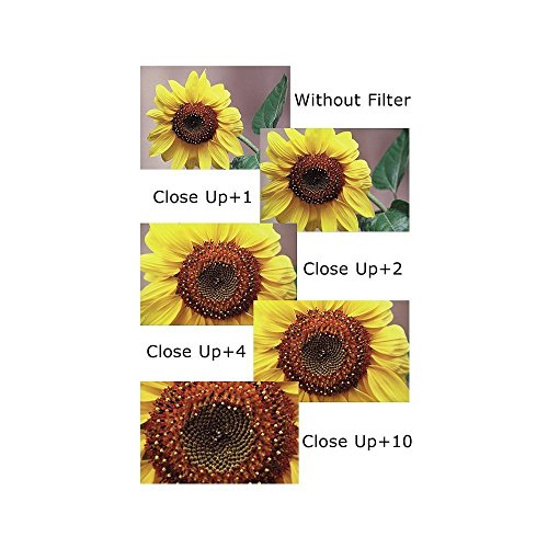 Vivitar 52mm Pro Series High Quality 4pc HD Macro Close Up Filter Set +1 +2 +4 +10 for Nikon D3000, D3100, D3200, D3300, D5000, D5100, D5200, D5500, D7000, D7100, D7200, D600, D610, D700, D800, D90 DSLR and More Models + eCost Microfiber Cleaning Cloth