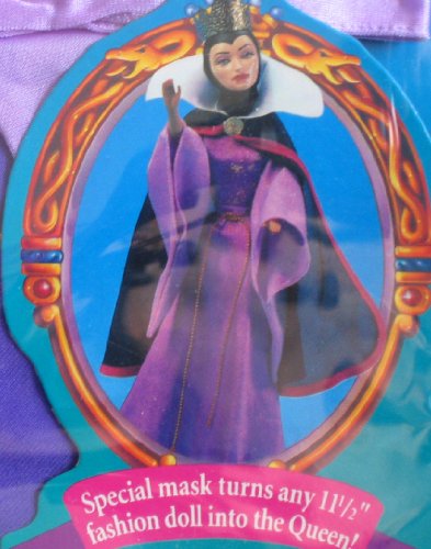 Snow White The Queen Mask & Costume Playset Fits Most Barbie Fashion Dolls (1992)