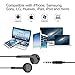 in Ear Earbuds Microphone, Mijiaer E6 Headphones Stereo Bass Earphones Remote Control Compatible iOS, Android, MP3, MP4. (Black)