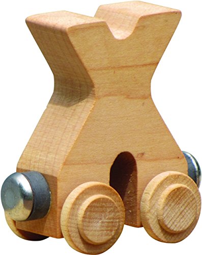 NameTrain Clear Finish Letter Car - Made in USA (X)