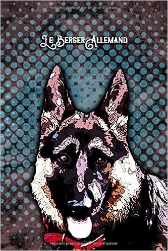 Le Berger Allemand Cahier Carnet Journal Mon Chien Et