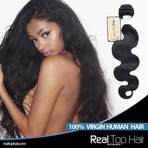 RealTopHair Virgin Human Hair Extension Unprocessed Bodywave Texture (20")