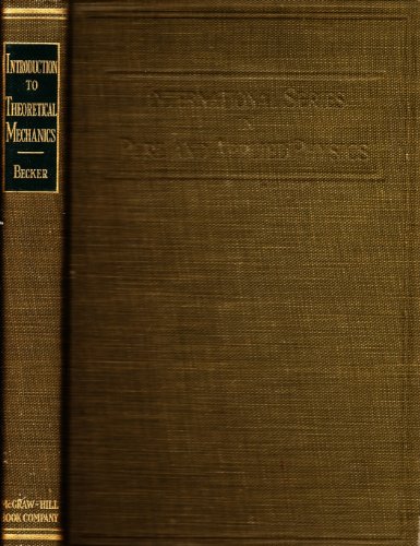 Introduction to Theoretical Mechanics (Pure & Applied Physics)