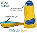 Children's Athletic Memory Foam Insoles For Arch Support and Comfort for Active Children ((20 CM) Toddler Size 11-1)