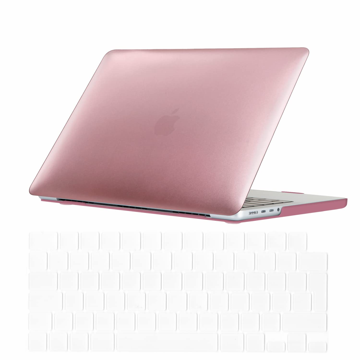 Se7enline Compatible with 2025 2024 2023 2022 2021 MacBook Pro 14 inch Case Hard Shell Laptop Cover for Macbook Pro Model A2918 A2992 A3112 A3401 A2779 A3434 M5 M4 M3 M2 M1 &Keyboard Skin,Rose Gold โ image 1