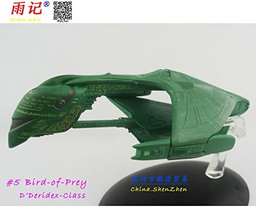 RIAN DAY Starship Model Toys Star Trek U.S.S. Enterprise Klingon Warship Diecast Metal Spacearaft Model Toy For Gift/Collection (#5)