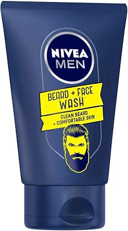 nivea men beard face wash