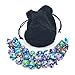 Dice Set for Dungeons&Dragons, DND, RPG Games, Polyhedral Dice Set, Assorted Dice Set, 35 Total, 5 Sets with Drawstring dice Pouch