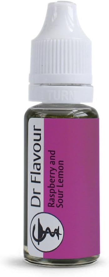 Raspberry and Sour Lemon | Flavour Concentrate for E Liquid | Quality DIY Vape Juice (15ml)