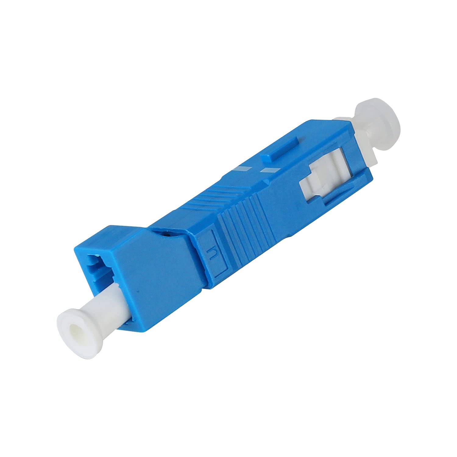 MSDADA Visual Fault Locator Adapter, Optical Equipment Tool Singlemode 9/125 SM LC Female to SC Male Hybrid Flange Optical Fiber Adapter Connector for Digital Communication