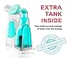 Steamer for Clothes Mini - Portable, Handheld Garment Steamer for Travel and Home - No Spitting, Works at All Angles - Best Ironing Steamer for Clothing (Black)