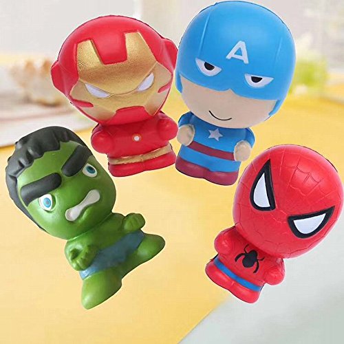 superhero squishy toys