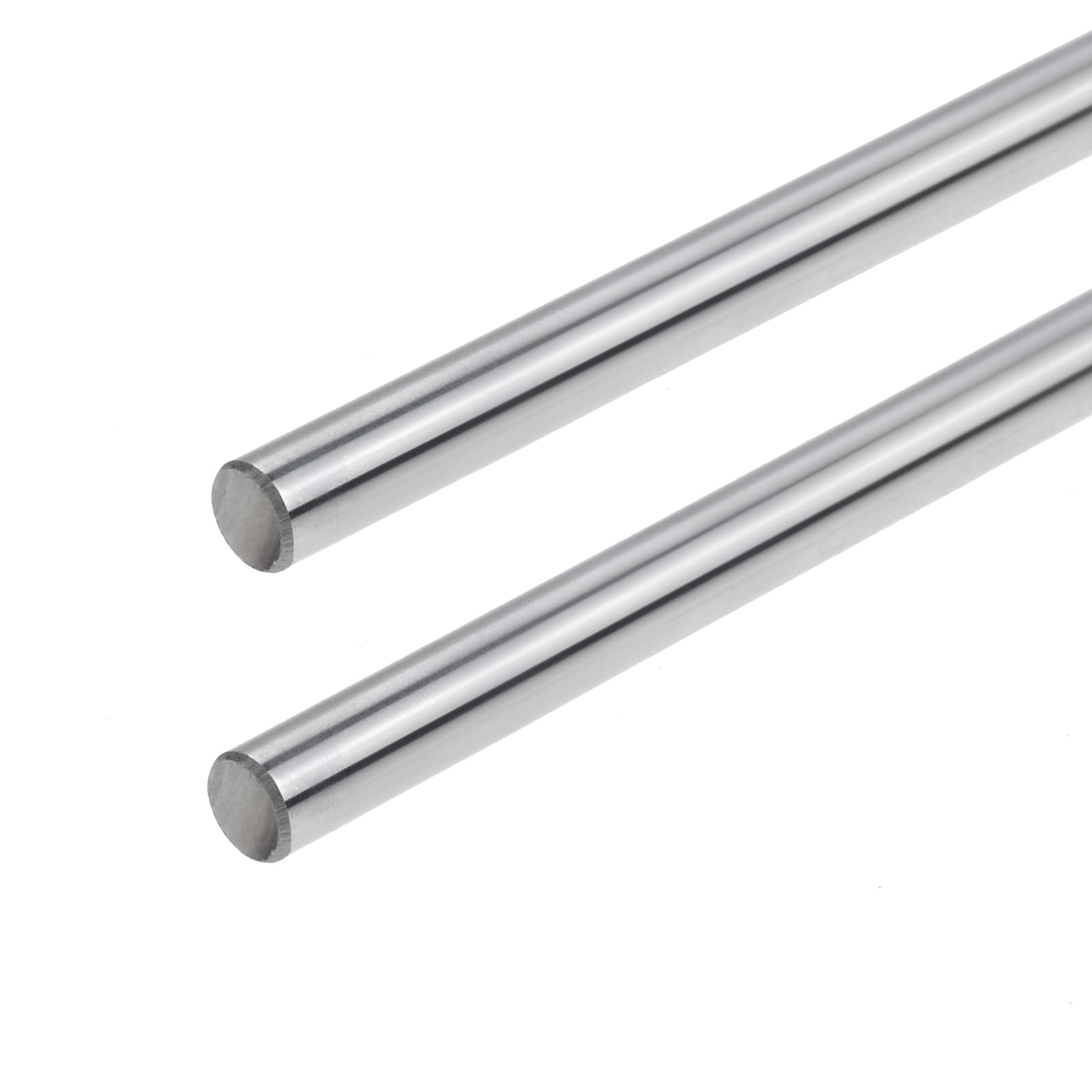Orgry Linear Shaft Straight Round Rod 8 mm x 400 mm, 2 Pieces - Linear Bearing for 3D Printer CNC