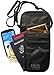 Terrific Choice Neck Wallet Pouch Purse - Travel Organizer Smartphones Pass Cards Cash Tickets Black