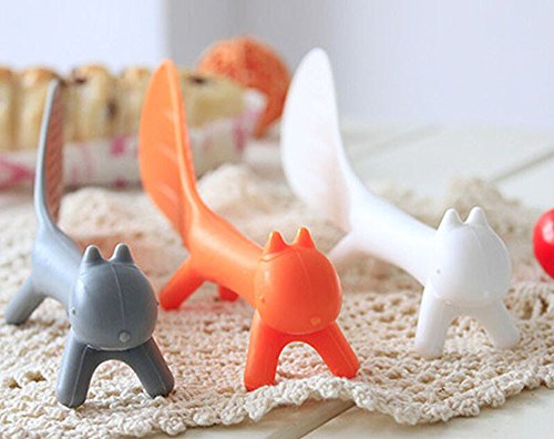 Connia Creative Lovely Kitchen Supplied Squirrel Shaped Non Stick Rice Paddle Color Random - Thumbnail 3