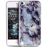 UCLLiPod Touch 6 Case ,iPod Touch 5 Case , Marble Design Slim Soft TPU Bumper Protective Durable Shockproof Case For Ipod Touch 5/Touch 6 (Gray)
