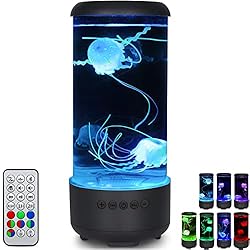 Cosney Jellyfish Lava Lamp with Bluetooth & White