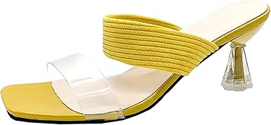 Amazon.com: Sandals Women Dressy, Women Fashion Sandals Square Head Open Toe Mid Heel Casual 