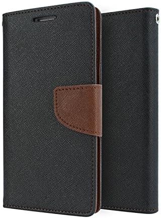 SDO Diary Wallet Style Mercury Flip Cover Case for Moto G4 Plus (Brown)