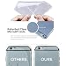 PATENTED MicroLifts Case Inside Non-Stick Technology Soft Slim Crystal Clear Cover for SONY Xperia Z Ultra / XL39H SOJITEK Air Series / BPA FREE
