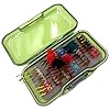 Flyafish-Vintage-54pcs-Dry-Flies-Fly-Lure-Bass-Bait-Lure-Stream-Trout-Fishing