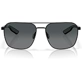 Costa Del Mar Mens Wader Rectangular Sunglasses