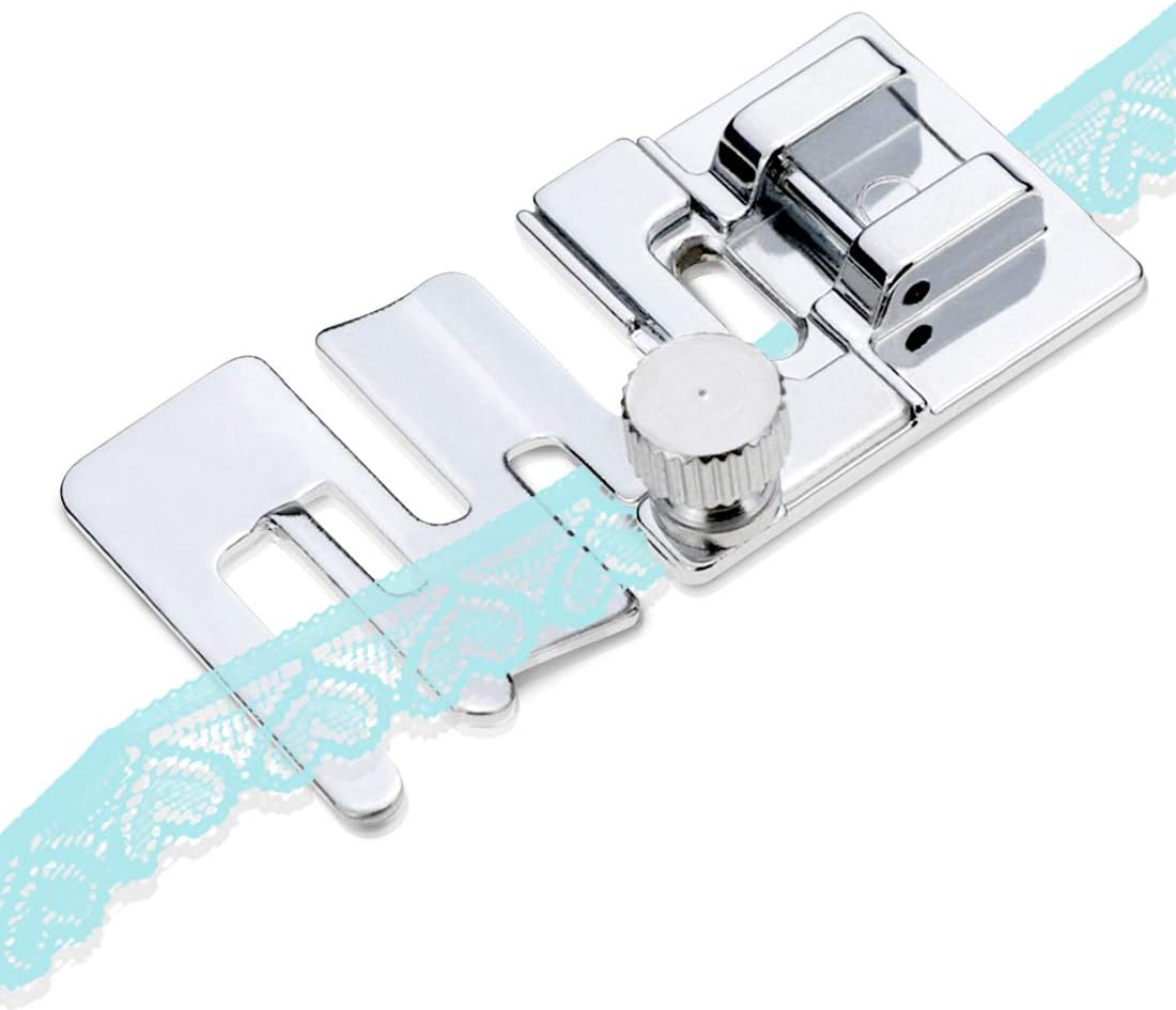 Kalevel Elastic Sewing Foot Fabric Stretch Cord Presser Foot Fits for