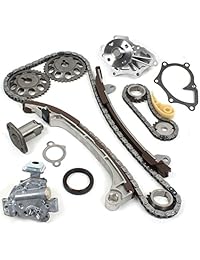 Juego de cadena de distribución de repuesto CNS TK1080WPOP, Partes Originales del Fabricante, conjunto de bomba de agua y conjunto de bomba de aceite para motor VVT-i 2AZFE, 2AZ-FE, 1AZFE, 1AZ-FE