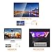 NYXCAM Compatible with iPhone X 8 7 6 5 iPad HDMI Adapter Converter,Digital AV Adapter,Plug and Play 1080P Audio AV Connector to TV Projector (Power Needed)
