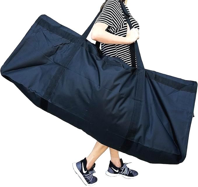 Photo 1 of 50-inch Heavy Duty Extra Large Duffle, Collapsible Storage Bag, Luggage, Extra Large Storage, Sports Equipment Bag, Camping, Travel, Military, Big Foldable Duffle Bag for Travel
